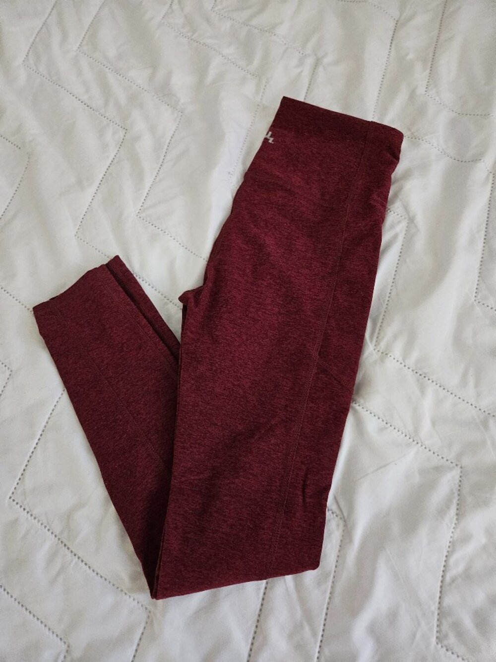Joy Lab Brand Burgundy Athletic Leggings Size Small